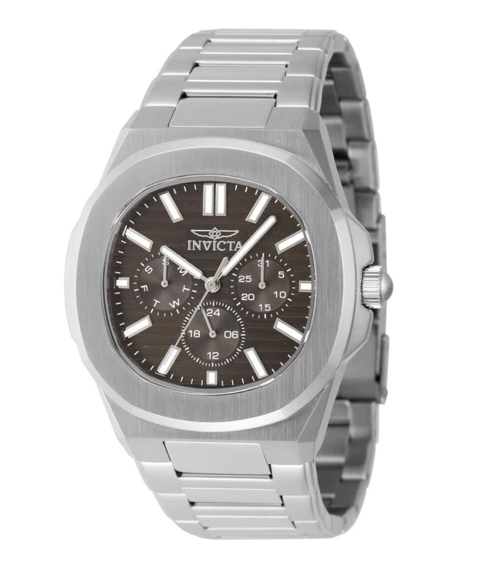 NWT Men Speedway Men 41 mm staineless steel brown Invicta watch